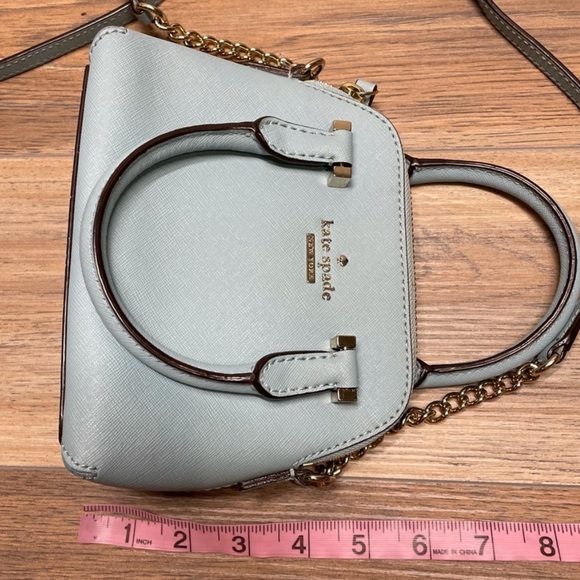 Kate Spade mini cedar Tiffany blue bag crossbody - Picture 7 of 8